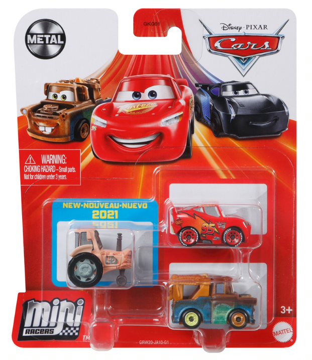 Disney Cars Tractor Tippin Series 3 Pack