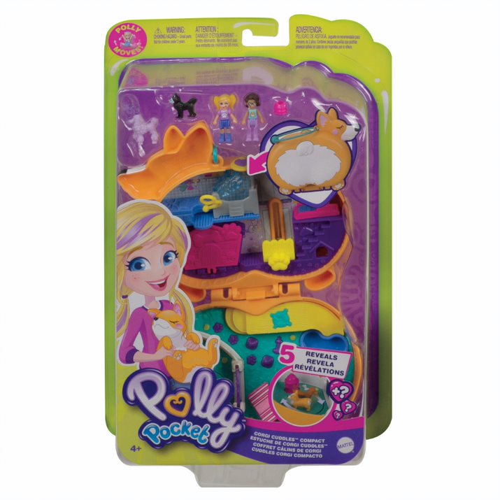 Polly Pocket Big Pocket World Corgi Cuddles Compact