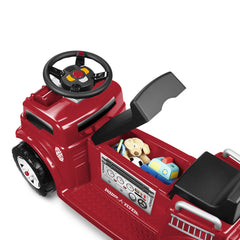 Radio Flyer 6V Fire Truck For 2