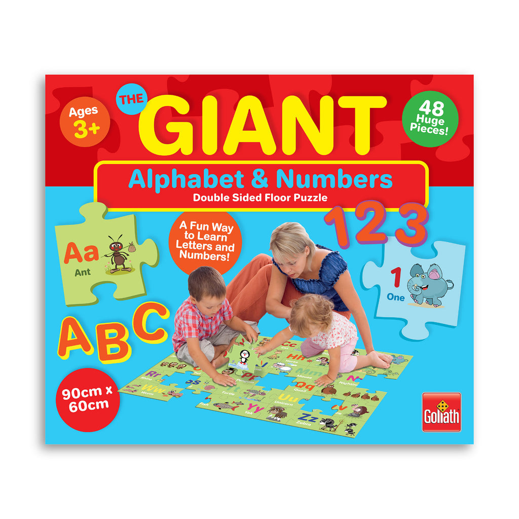 Giant Floor Puzzle 48 Piece Alphabet & Number