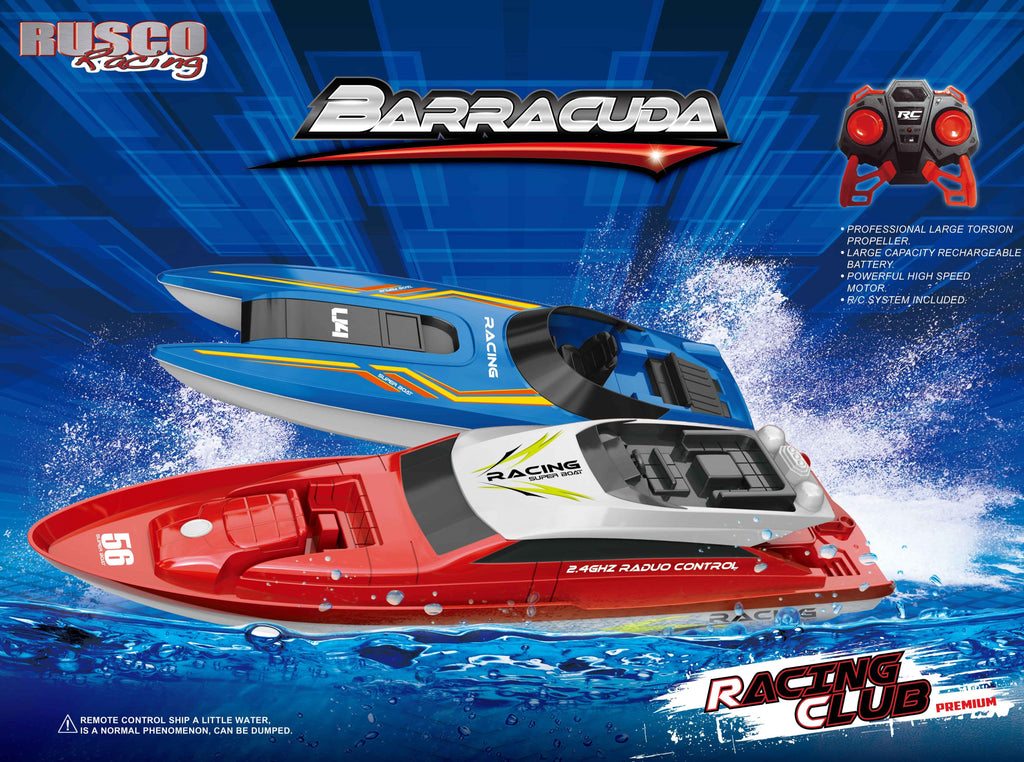 Rusco Racing Barracuda Boat Assorted Styles