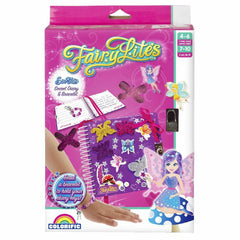 Colorific Fairy Lites Secret Diary And Bracelet - Toyworld Aus