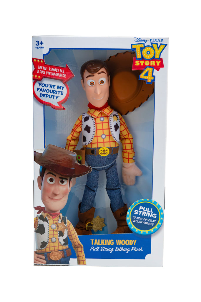 TOY STORY 4 TALKING PLUSH WOODY