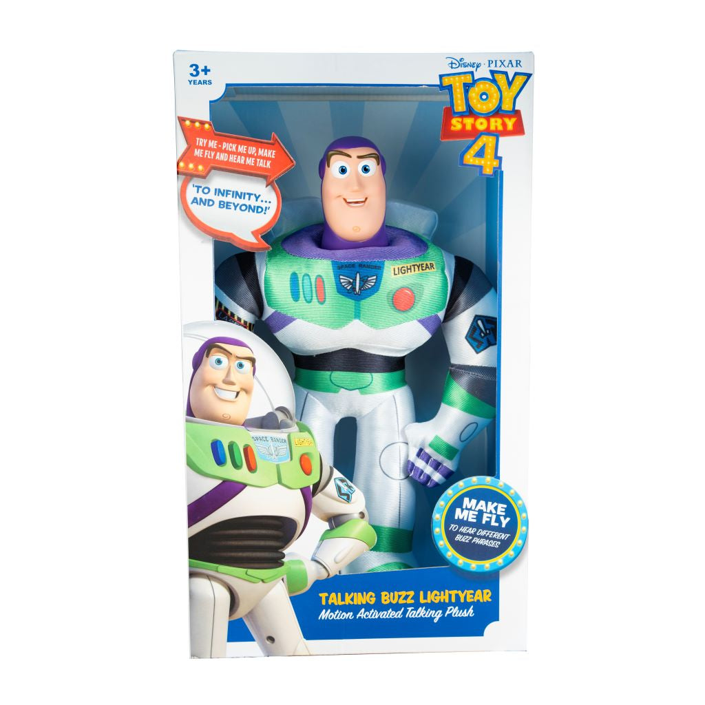 Disney Pixar Toy Story 4 Talking Plush - Buzz Lightyear