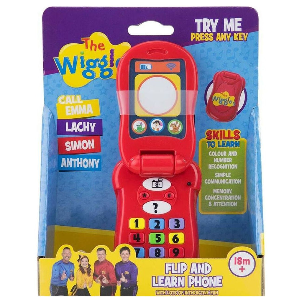 The Wiggles Flip And Learn Phone