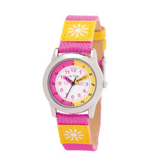 Cactus Watch Time Teacher Pink/Yellow