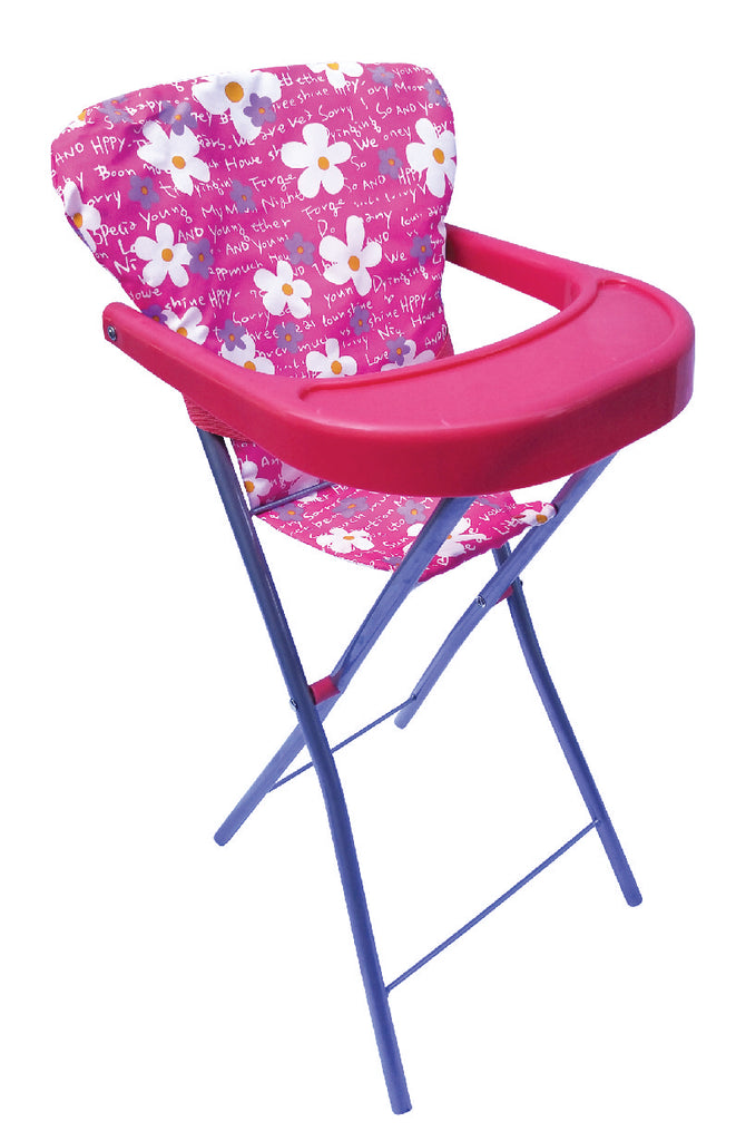 Playworld Dolls High Chair Pink