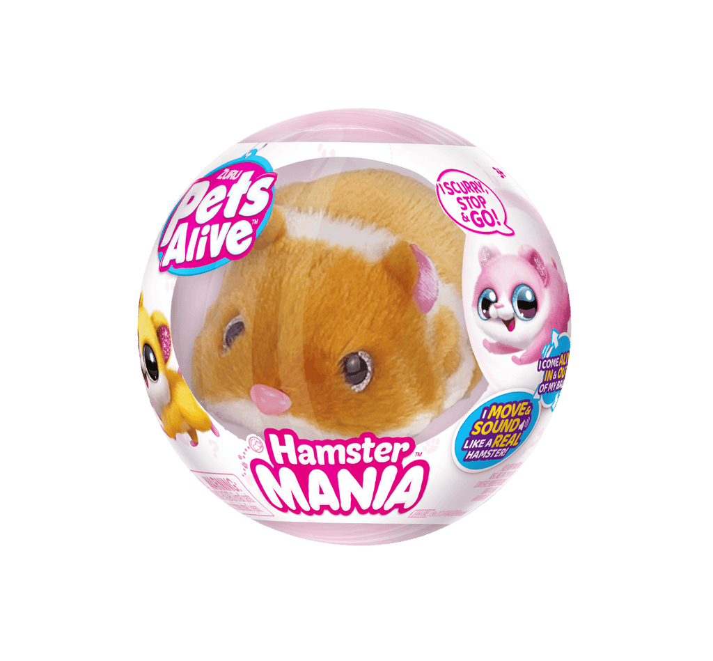 ZURU Pets Alive Hamstermania Assorted Styles