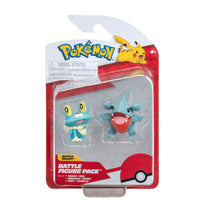 Pokemon Battle Figure Froakie & Gible