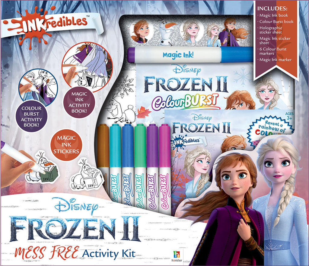 Hinkler Inkredibles Disney Frozen II Mess Free Activity Kit