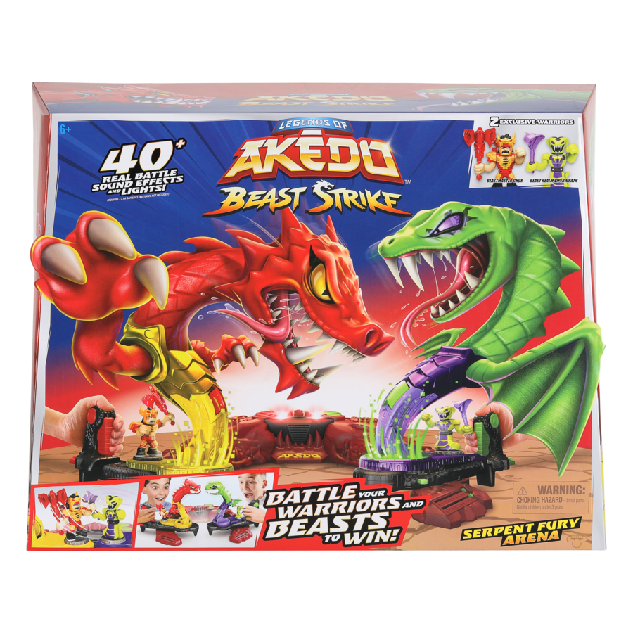 Akedo Beast Strike Serpent Fury Arena