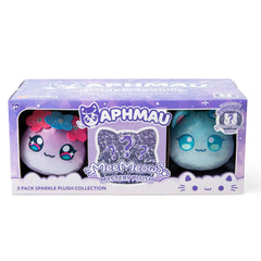 APHMAU MEEMEOW 6 INCH PLUSH SPARKLE COLLECTION SET 3 PACK