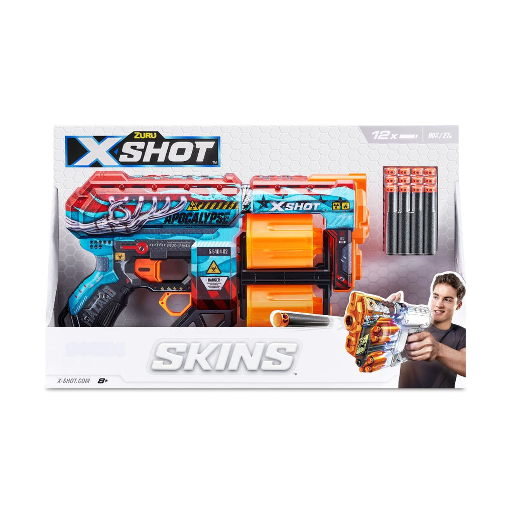 ZURU X Shot Skins Dread Dart Blaster Apocalypse