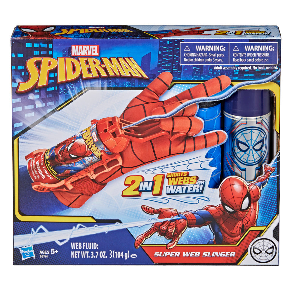 Marvel Spider-Man 2-In-1 Super Web Slinger