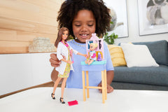 Barbie Career Doll & Playset - Pediatrician Brunette