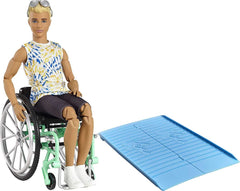 Barbie Fashionista Ken Doll - 167 With Wheelchair