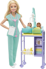 Barbie Career Doll & Playset Baby Doctor Blonde