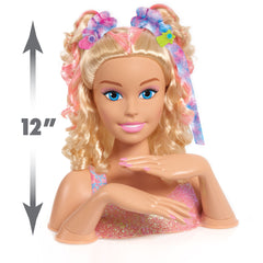 Barbie Deluxe Tie-Dye Styling Head - Blonde