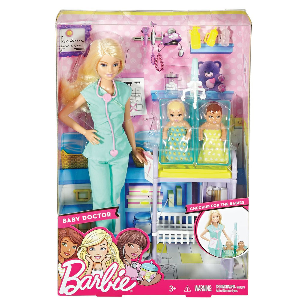 Barbie Careers Playset Baby Doctor Toyworld Australia