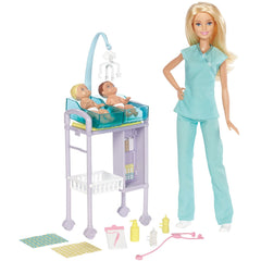 Barbie Career Doll & Playset Baby Doctor Blonde