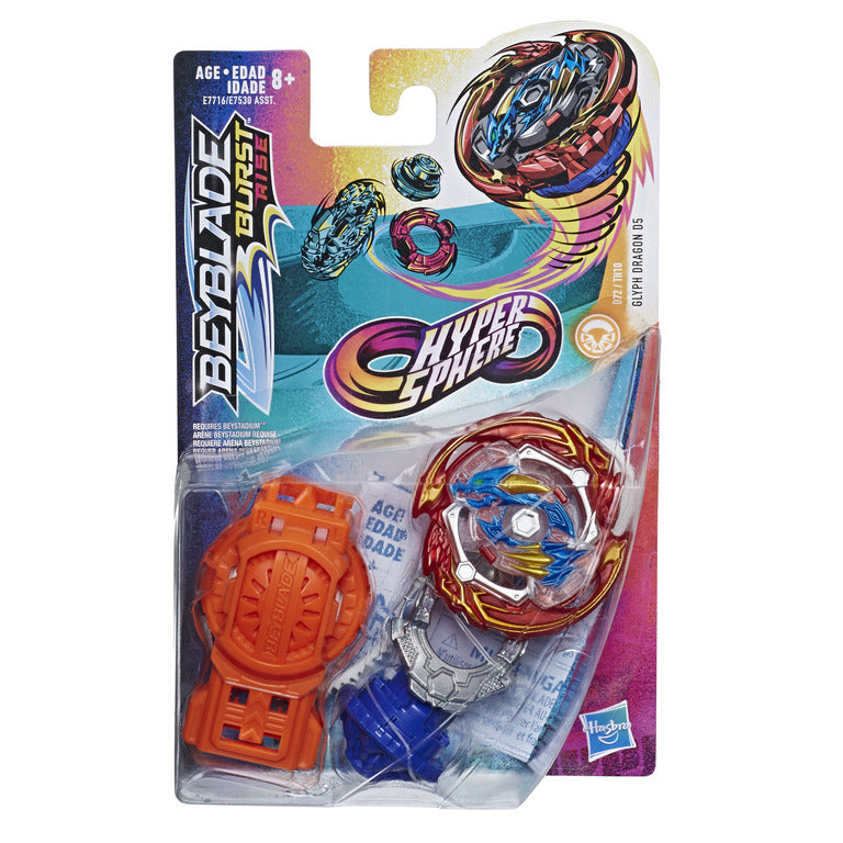 Beyblade Burst Rise Hypersphere Starter Pack Glyph Dragon D5