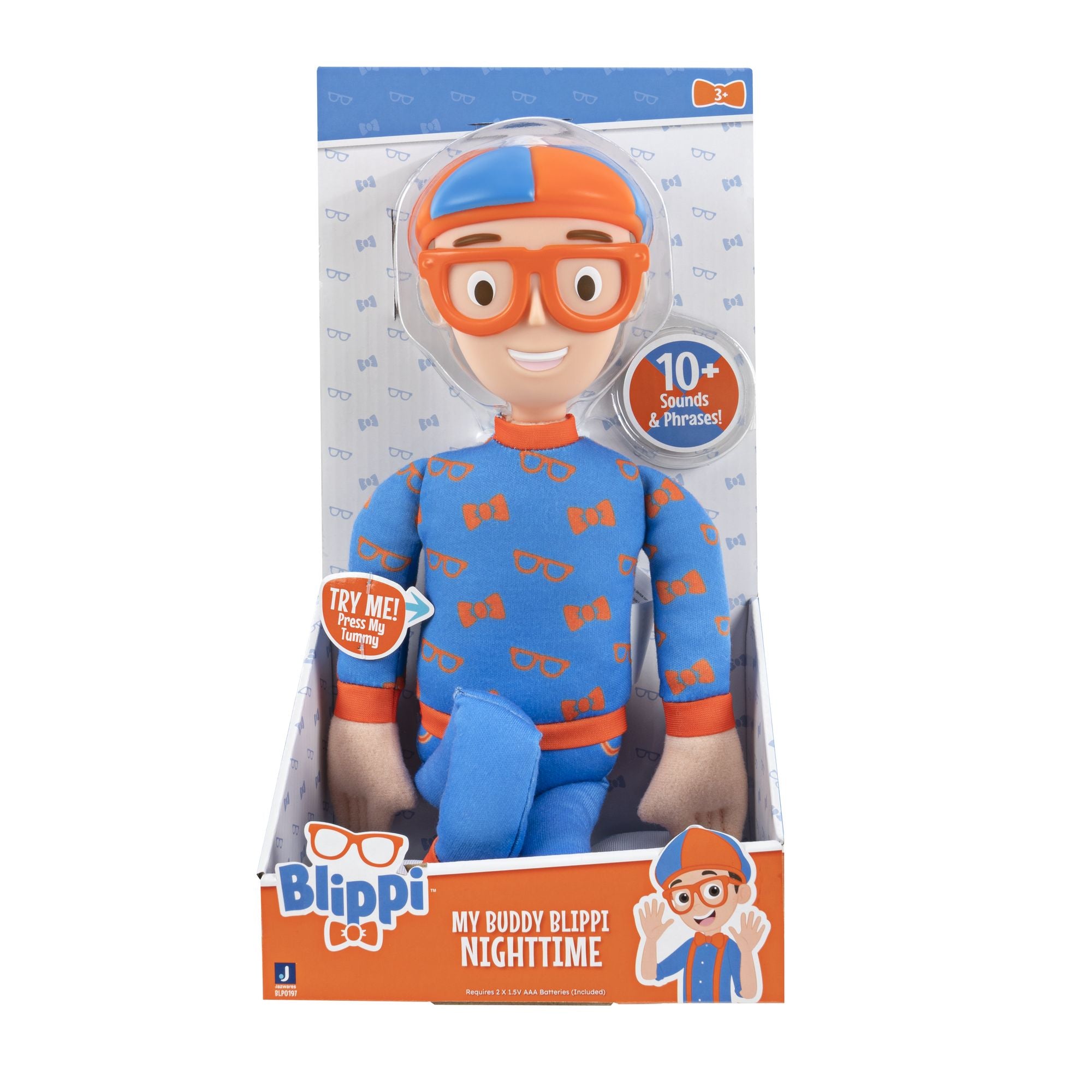 Blippi My Buddy Blippi Nighttime Plush