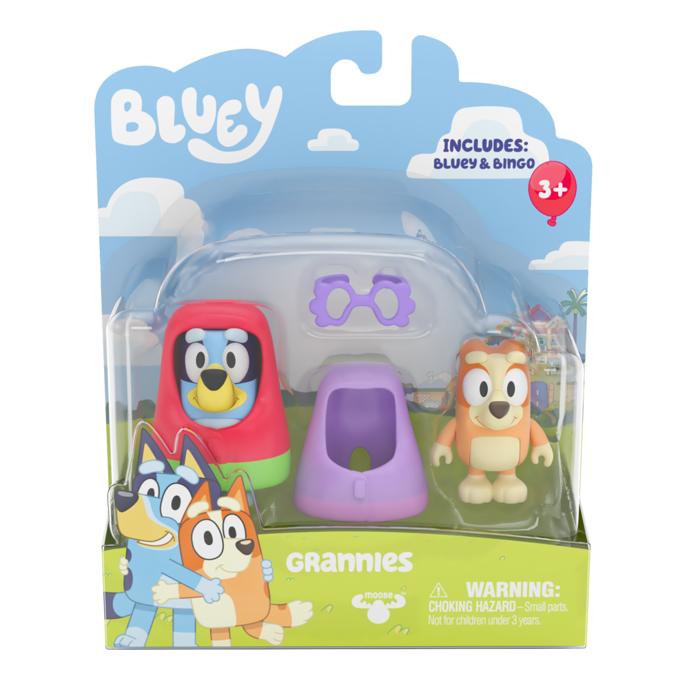Bluey Figurine 2 Pack Grannies