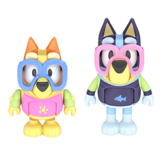 Bluey Figurine 2 Pack Pool Time