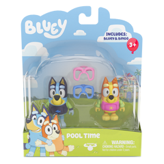 Bluey Figurine 2 Pack Pool Time