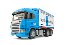 Bruder 1:16 Scania R-Series Cattle Transportation Truck With 1 Cow