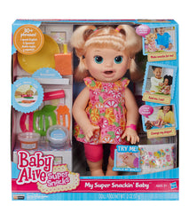 Baby Alive My Super Snackin Baby Sara