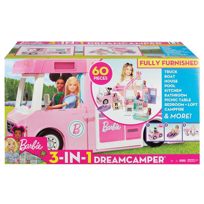 Barbie 3-In-1 Dream Camper