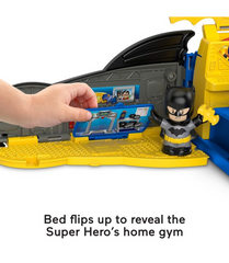 Fisher-Price Little People DC Super Friends 2-In-1 Batmobile