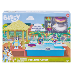 Bluey Pool Time Fun Playset