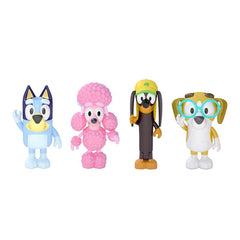 Bluey Figurine 4 Pack Series 5 Bluey & Friends Snickers