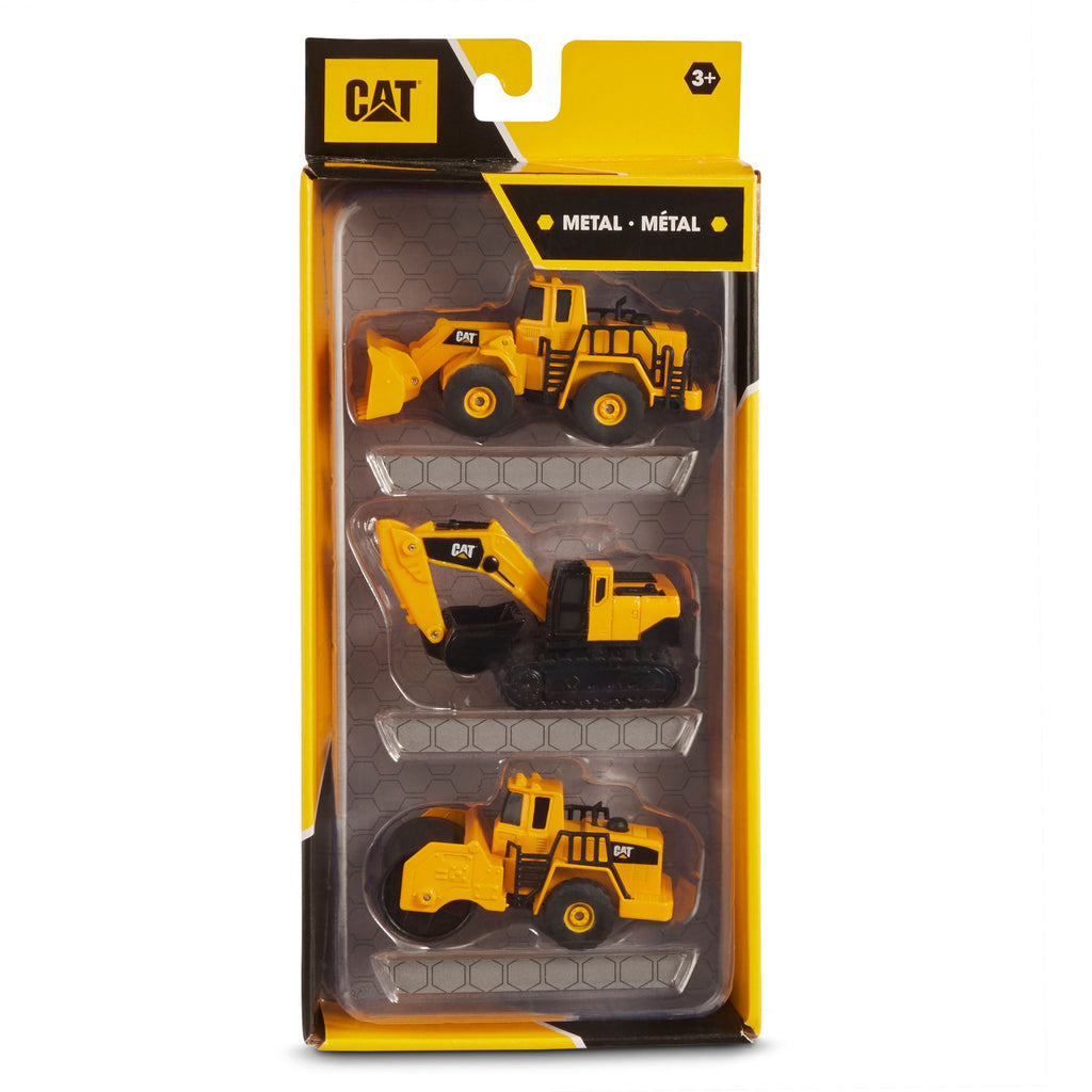 CAT Metal Vehicle 3 Pack Wheel Loader