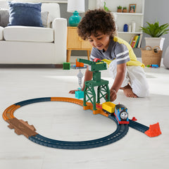 Fisher-Price Thomas & Friends Motorized Track Set Cranky The Crane Cargo Drop