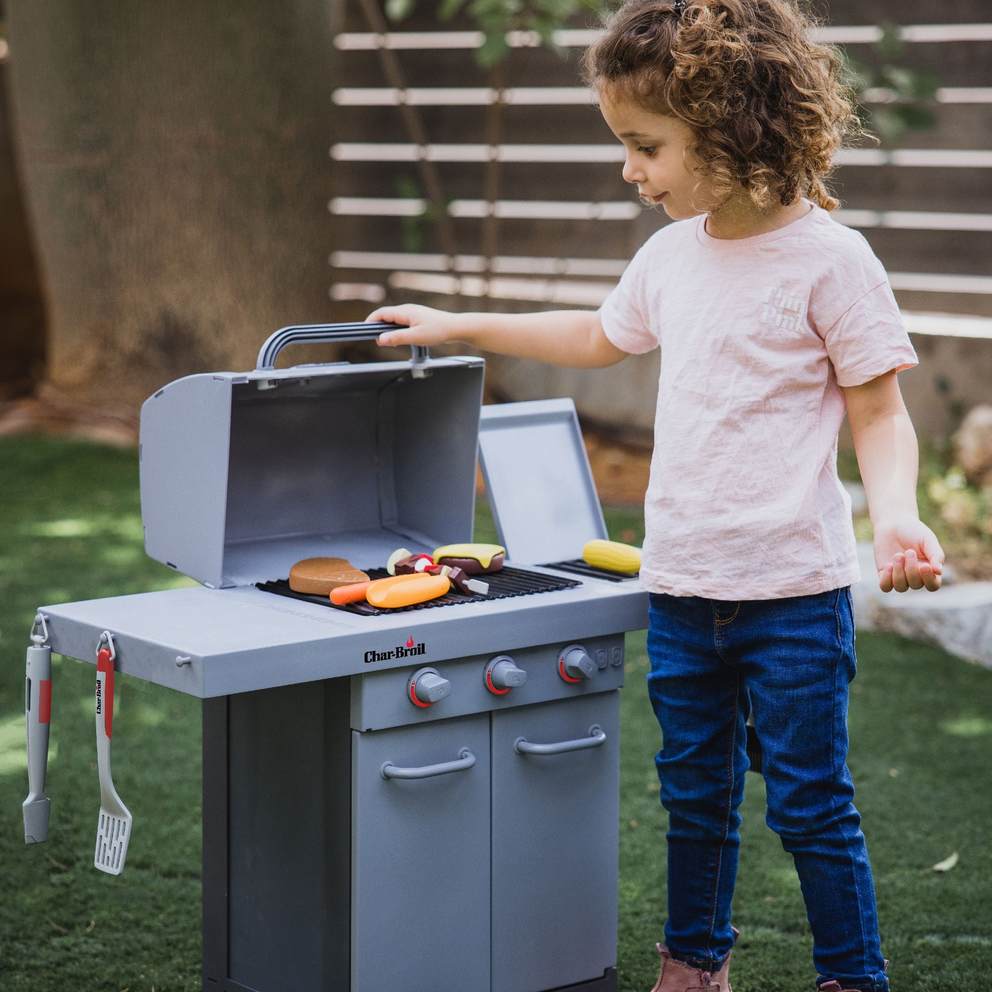 CHAR BROIL BATTERY OPERATED KIDS BBQ SET Toyworld Australia