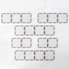 Connetix Magnetic Tiles 12 Piece Clear Rectangle Pack