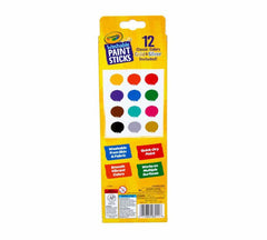 Crayola Washable Paint Sticks 12 Pack