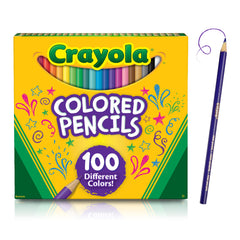 Crayola Full Size Coloured Pencils 100 Pack