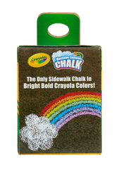 Crayola 12 Pack Sidewalk Chalk Boxed