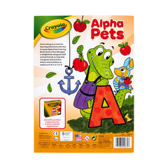 Crayola Alpha Pets 96 Page Colouring Book