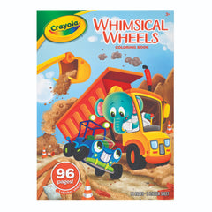 Crayola Whimsical Wheels 96 Page Colouring Book