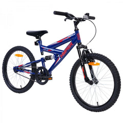 Hyper 50cm Bike Camber Dual Suspension Blue/Red