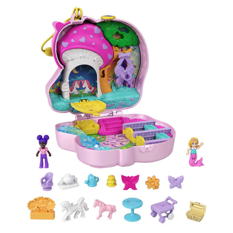 POLLY POCKET BIG POCKET WORLD UNICORN FOREST COMPACT – Toyworld Australia