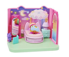 Gabby’S Dollhouse Sweet Dreams Bedroom With Pillow Cat