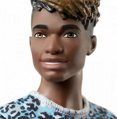 Barbie Ken Fashionista Doll Leopard Print Sweater