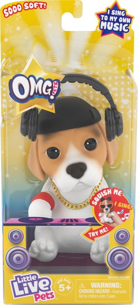 Little Live Pets Omg Pets Headphones Dog