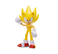 Sonic The Hedgehog 4 Inch W8 Figure - Super Sonic